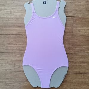 Nike Kids Swim One Piece - Light Purple